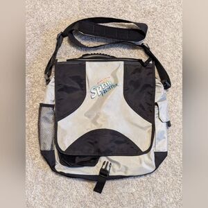 Vintage Tropical Sprite Remix Messenger Bag - Silver